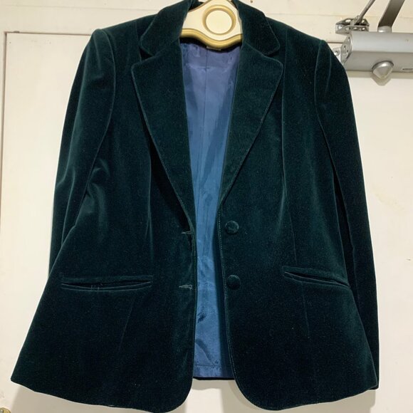 VINTAGE PANT-MAN VELVET FORMAL/CASUAL BLAZER/JACKET SIZE M - Picture 1 of 9